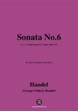 Handel-Sonata No.6,based on 'Violin Sonata in E Major,HWV 373'