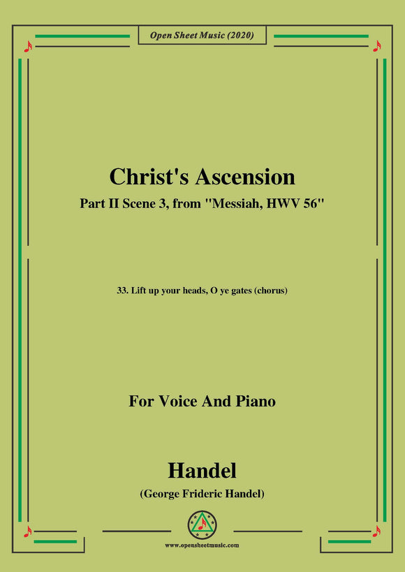 Handel-Christ's Ascension