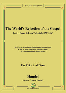 Handel-The World's Rejection of the Gospel