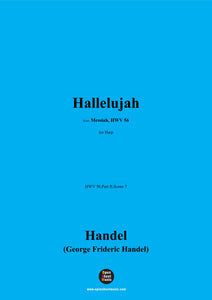 Handel-Hallelujah,from 'HWV 56,Part II,Scene 7',for Harp