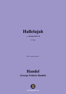 Handel-Hallelujah,from 'HWV 56,Part II,Scene 7',for Organ