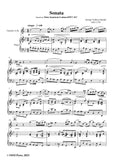 Handel-Sonata,based on 'Flute Sonata,in b minor,HWV 367b