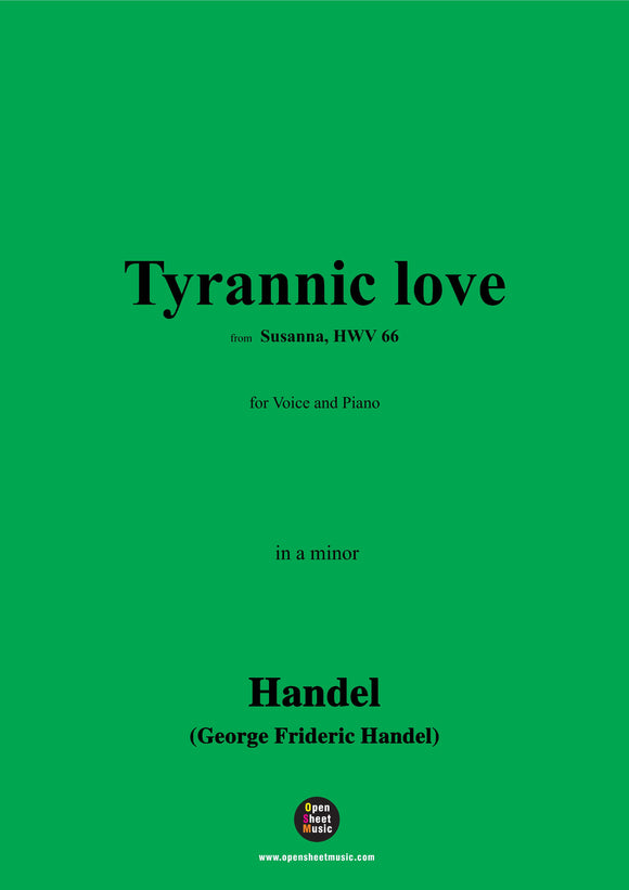 Handel-Tyrannic love