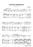 F. Hiller-Lied der Schnitterin,Op.111 No.3