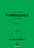 F. Hiller-Frühlingsjubel,Op.111 No.4