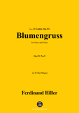 F. Hiller-Blumengruss,Op.111 No.5