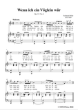 F. Hiller-Wenn ich ein Vöglein wär',Op.111 No.6