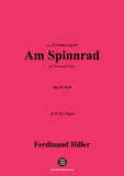 F. Hiller-Am Spinnrad,Op.111 No.8