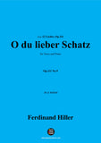 F. Hiller-O du lieber Schatz,Op.111 No.9
