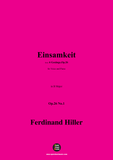 F. Hiller-Einsamkeit,Op.26 No.1