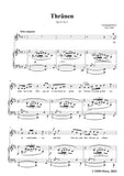 F. Hiller-Thränen(Ich habe,bevor der Morgen),Op.31 No.2