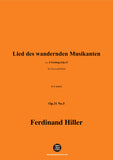F. Hiller-Lied des wandernden Musikanten