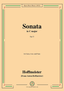 Hoffmeister-Sonata,Op.13