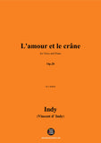 V. d' Indy-L'amour et le crâne(Love and the Skull),Op.20