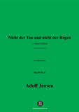 A. Jensen-Nicht der Tau und nicht der Regen,Op.30 No.3