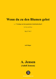 A. Jensen-Wenn du zu den Blumen gehst