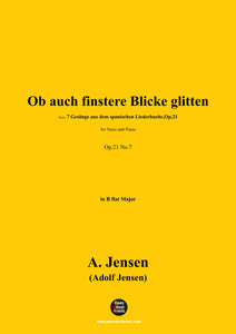 A. Jensen-Ob auch finstere Blicke glitten