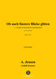 A. Jensen-Ob auch finstere Blicke glitten