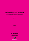 A. Jensen-Lied fahrender Schüler