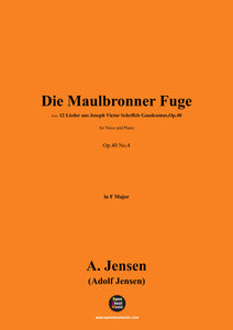 A. Jensen-Die Maulbronner Fuge