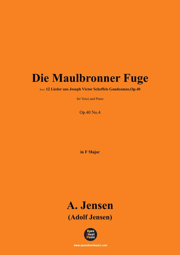 A. Jensen-Die Maulbronner Fuge