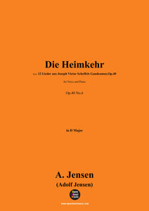 A. Jensen-Die Heimkehr