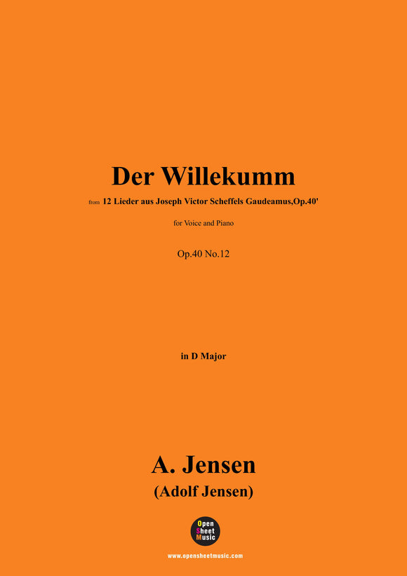 A. Jensen-Der Willekumm