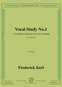 Keel-Vocal Study No.1,in D Major