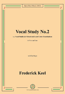 Keel-Vocal Study No.2,in D flat Major