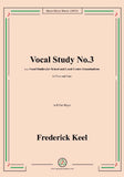 Keel-Vocal Study No.3,in B flat Major