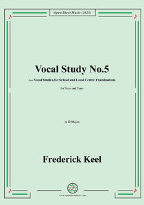 Keel-Vocal Study No.5,in D Major