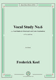Keel-Vocal Study No.6,in d minor