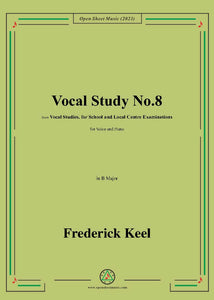 Keel-Vocal Study No.8,in B Major