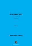 C. Lambert-A summer day