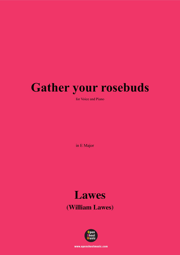 W. Lawes-Gather your rosebuds