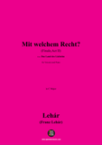 Lehár-Mit welchem Recht?(Finale,Act II)