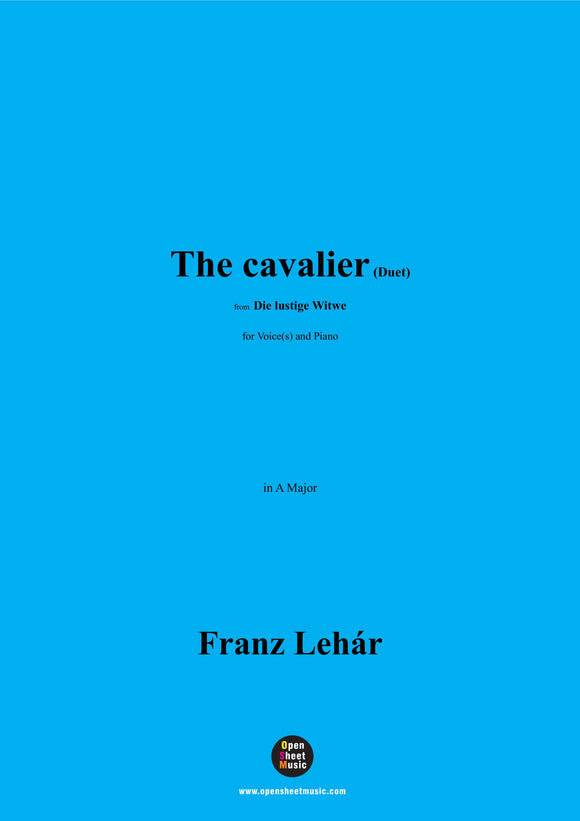 Lehár-The cavalier(Duet)