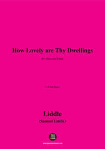 Liddle-How Lovely are Thy Dwellings
