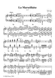 Liszt-La Marseillaise,S.237,for Piano