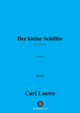 C. Loewe-Der kleine Schiffer