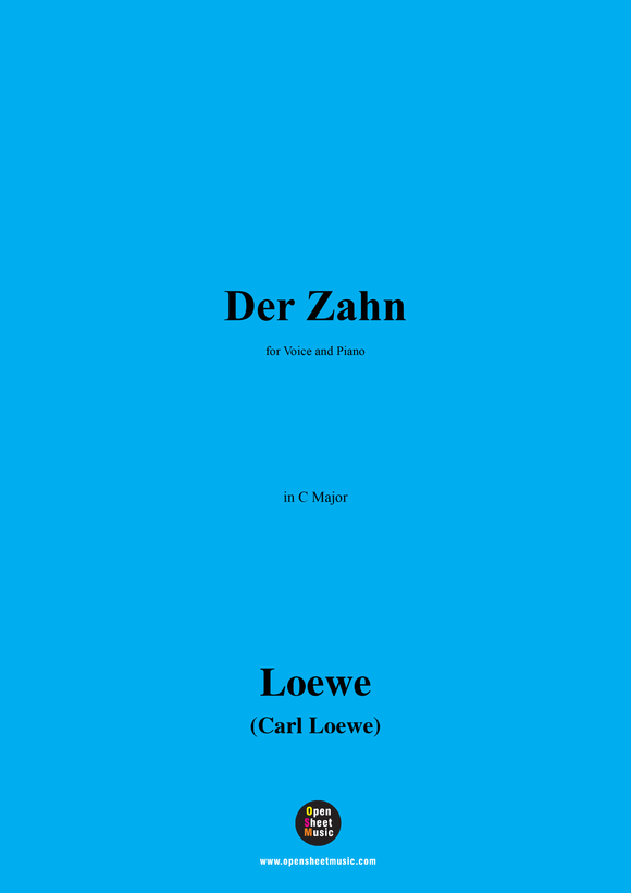 C. Loewe-Der Zahn