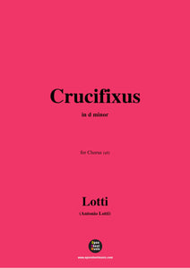 Lotti-Crucifixus,in d minor