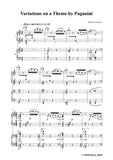 Lutosławski-Variations on a Theme by Paganini,for 2 Pianos