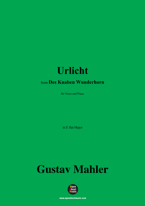 G. Mahler-Urlicht