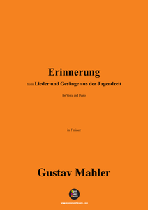 G. Mahler-Erinnerung