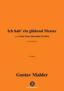 G. Mahler-Ich hab ein gluhend Messer