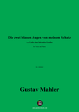 G. Mahler-Die zwei blauen Augen von meinem Schatz