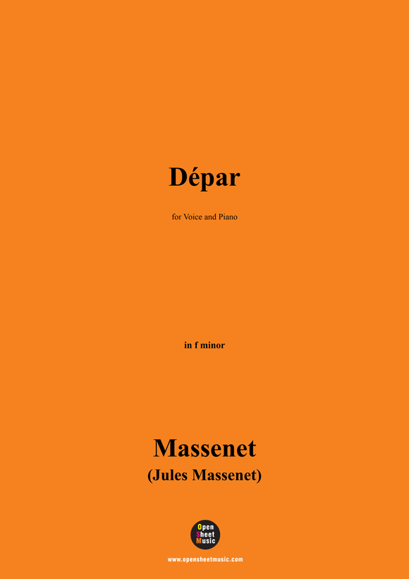Massenet-Départ