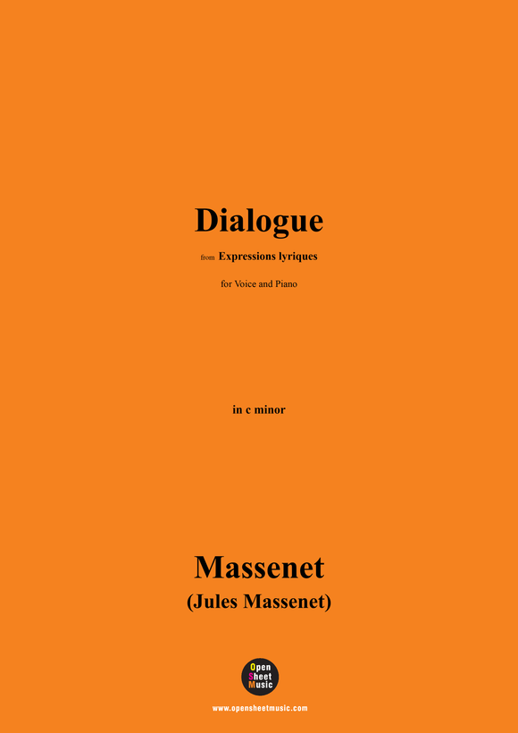 Massenet-Dialogue