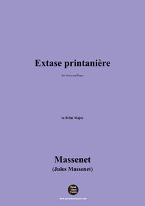 Massenet-Extase printanière